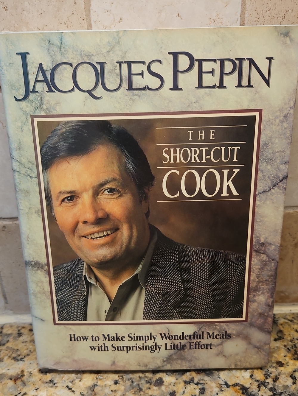 Jacques Pepin The Short-Cut Cook 283 Pages Like New